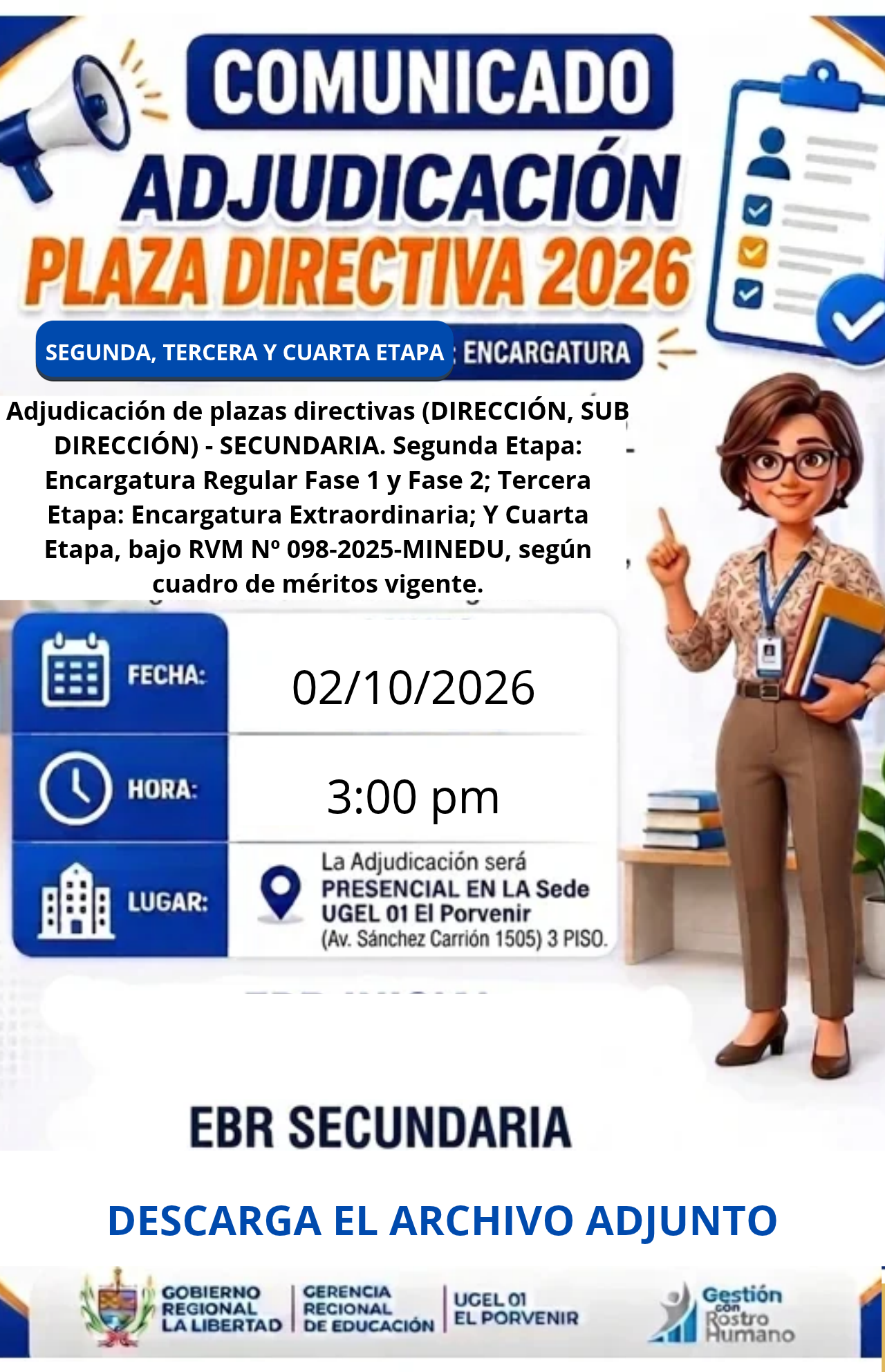 Comunicado Oficial