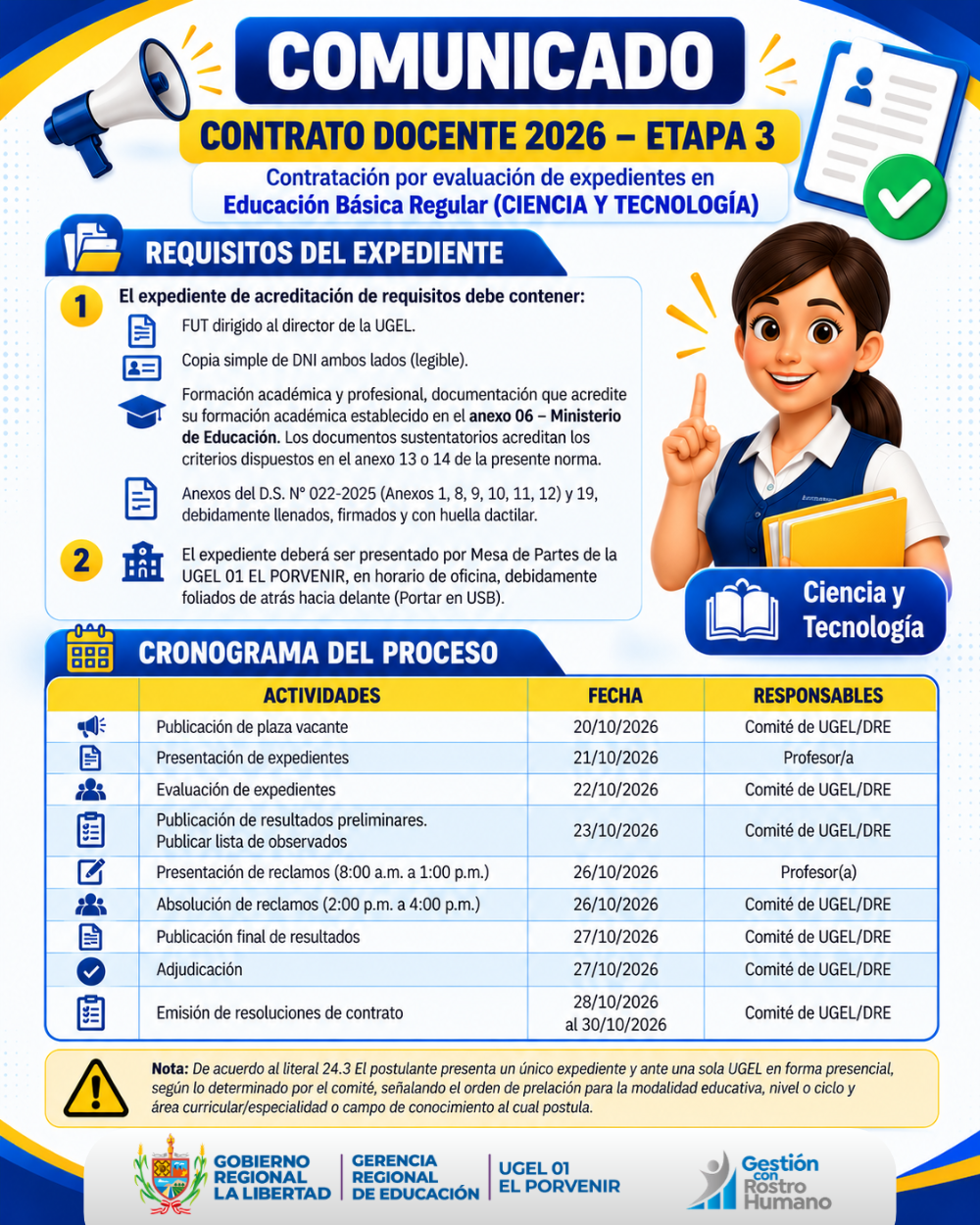 Comunicado Oficial