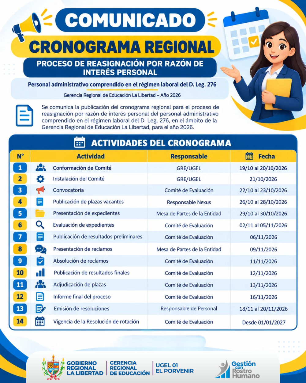Comunicado Oficial